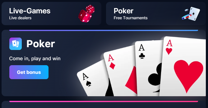 1win poker tournaments