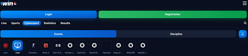 1win cybersports