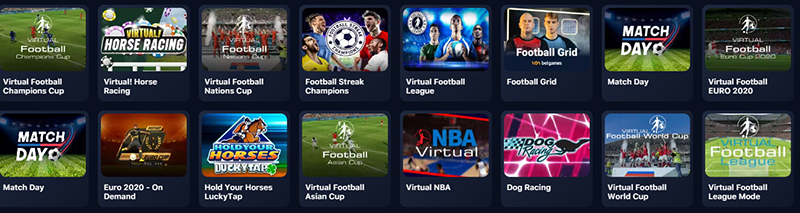1win virtual sports